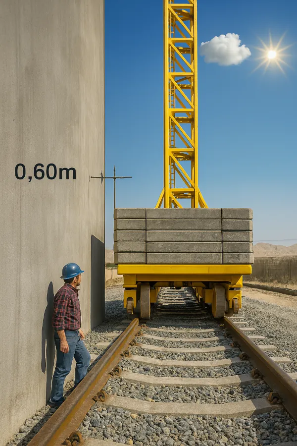 Contrôle Grue distance anti écrasement